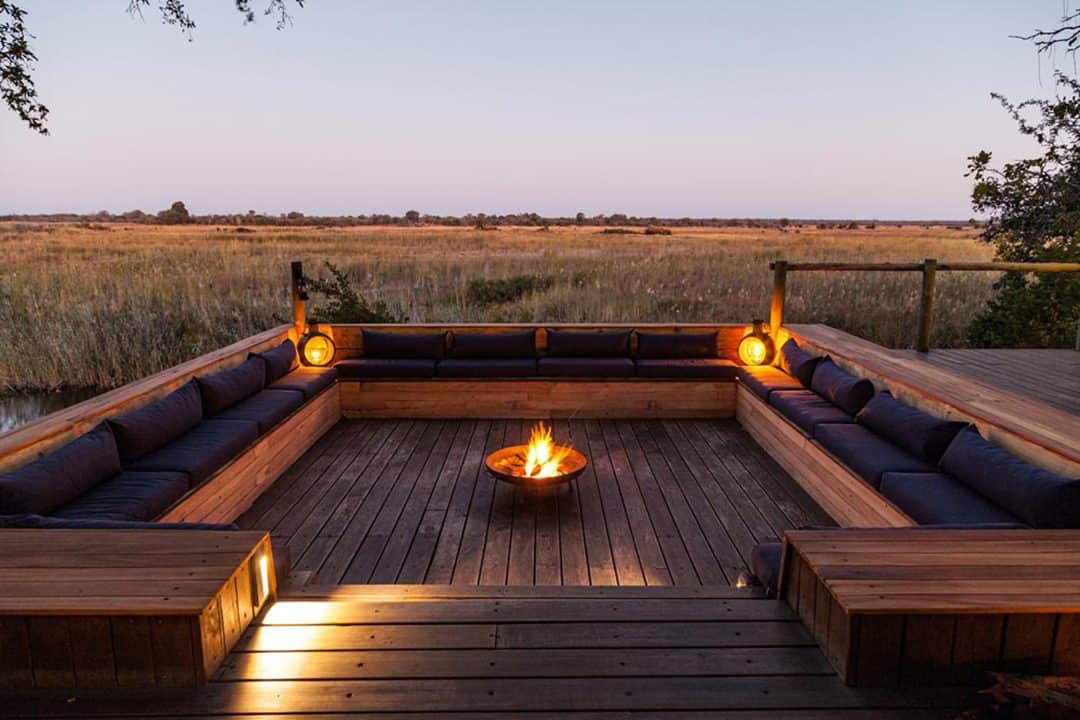 Kazile Island Lodge Firepit