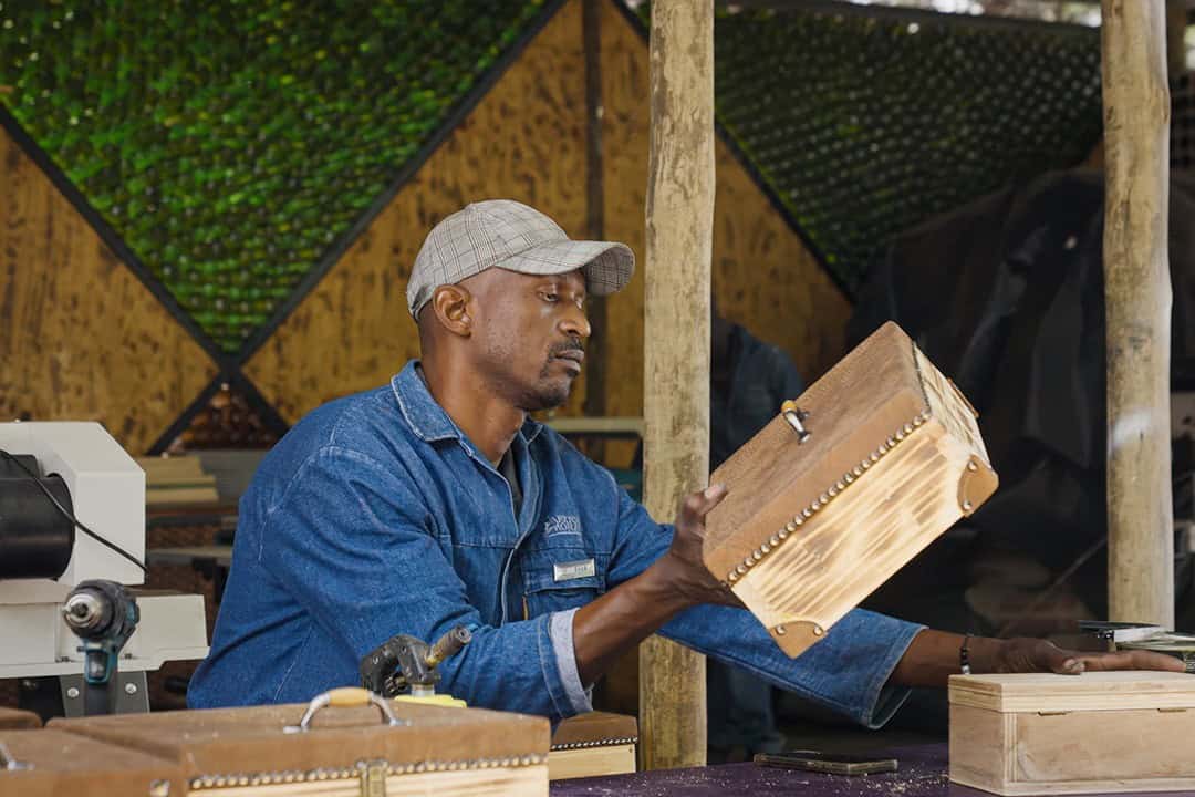 African Monarch Lodges Sijwa Project Carpentry Workshop