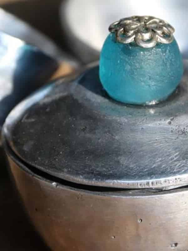 African Monarch Lodges Sijwa Boutique Aluminium Butter Pot